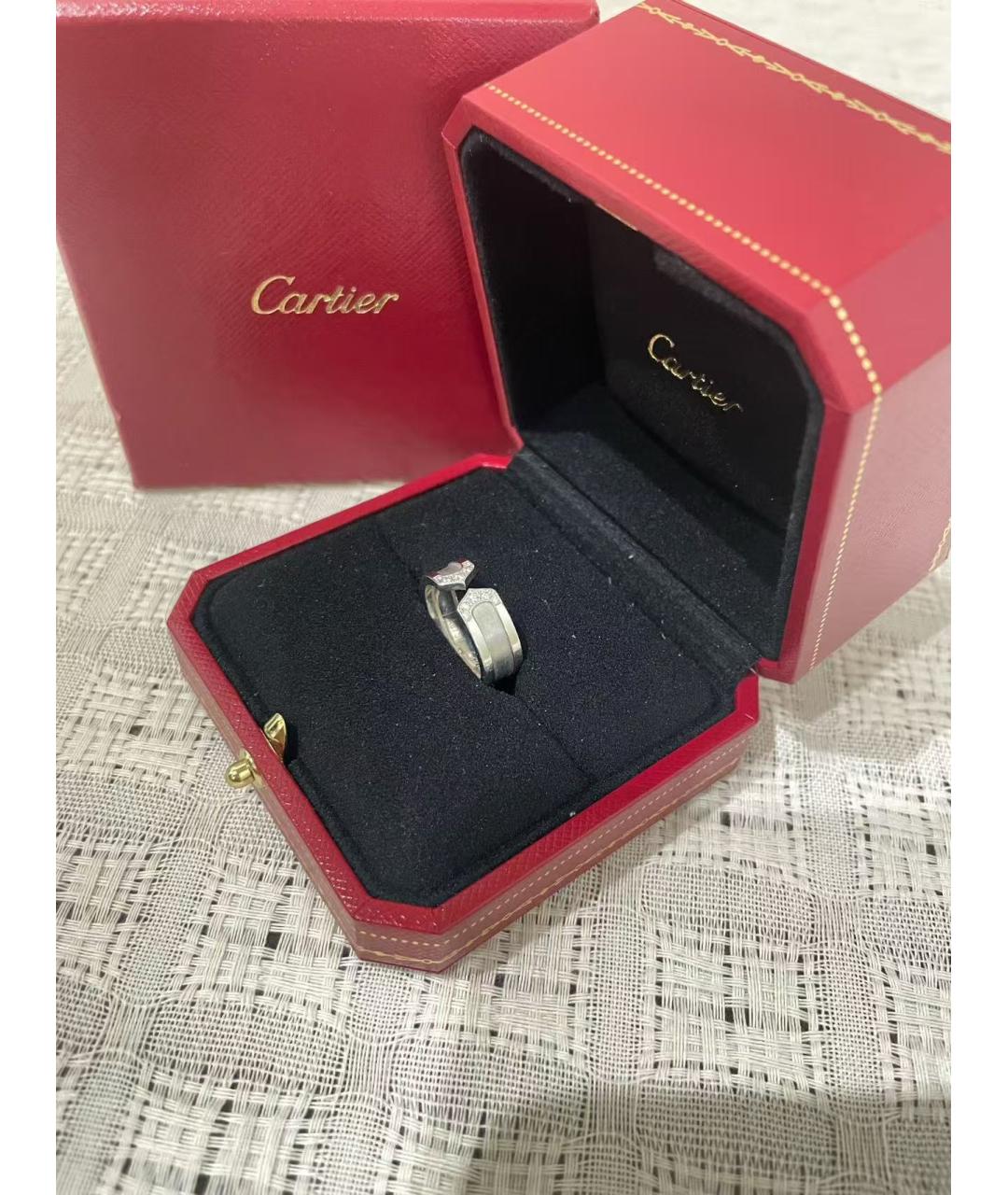 CARTIER Серебряное кольцо из белого золота, фото 4
