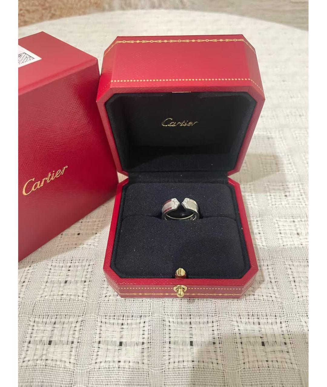 CARTIER Серебряное кольцо из белого золота, фото 2