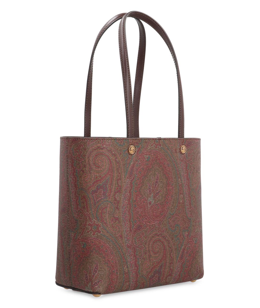 ETRO Мульти жаккардовая сумка тоут, фото 2