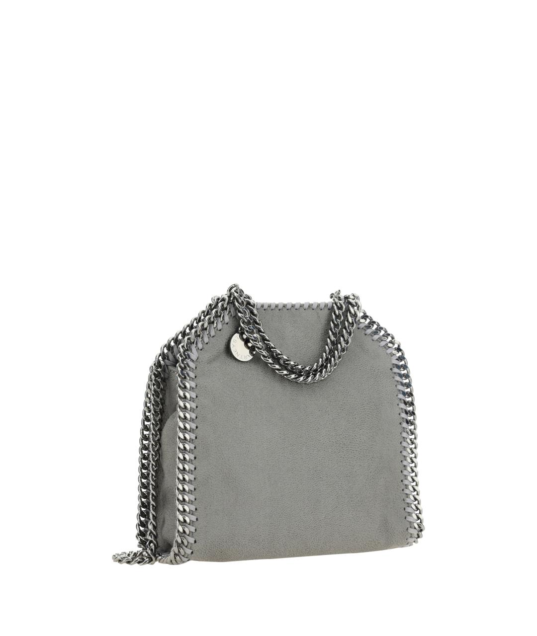 STELLA MCCARTNEY Серая сумка через плечо из искусственной кожи, фото 2