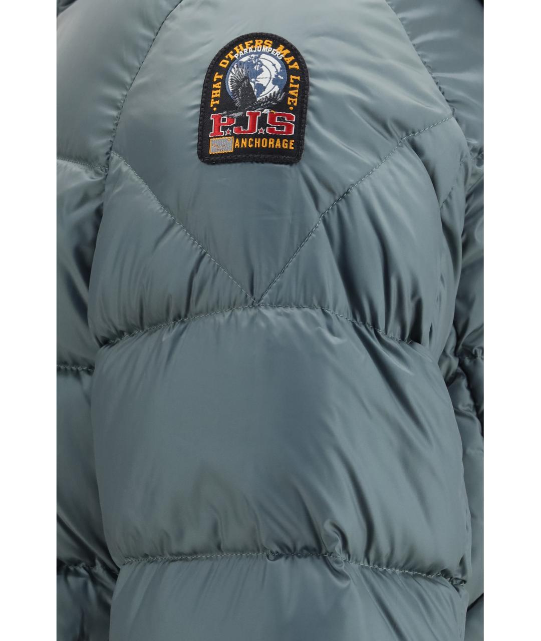 PARAJUMPERS Зеленый пуховик, фото 3