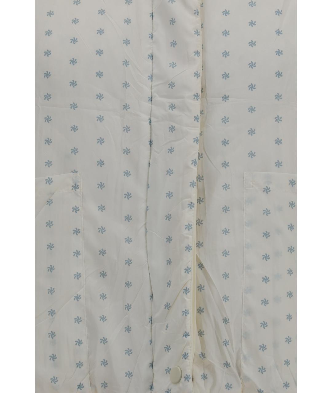GONGDID DESIGN Белая полиэстеровая куртка, фото 6