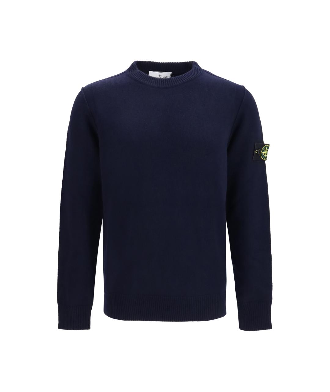STONE ISLAND Синий джемпер / свитер, фото 1