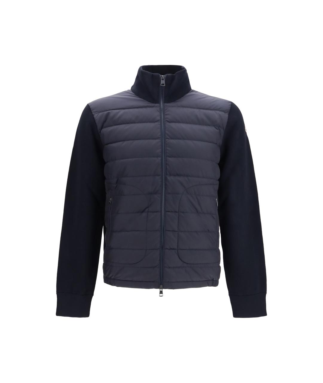 MONCLER Темно-синий кардиган, фото 1