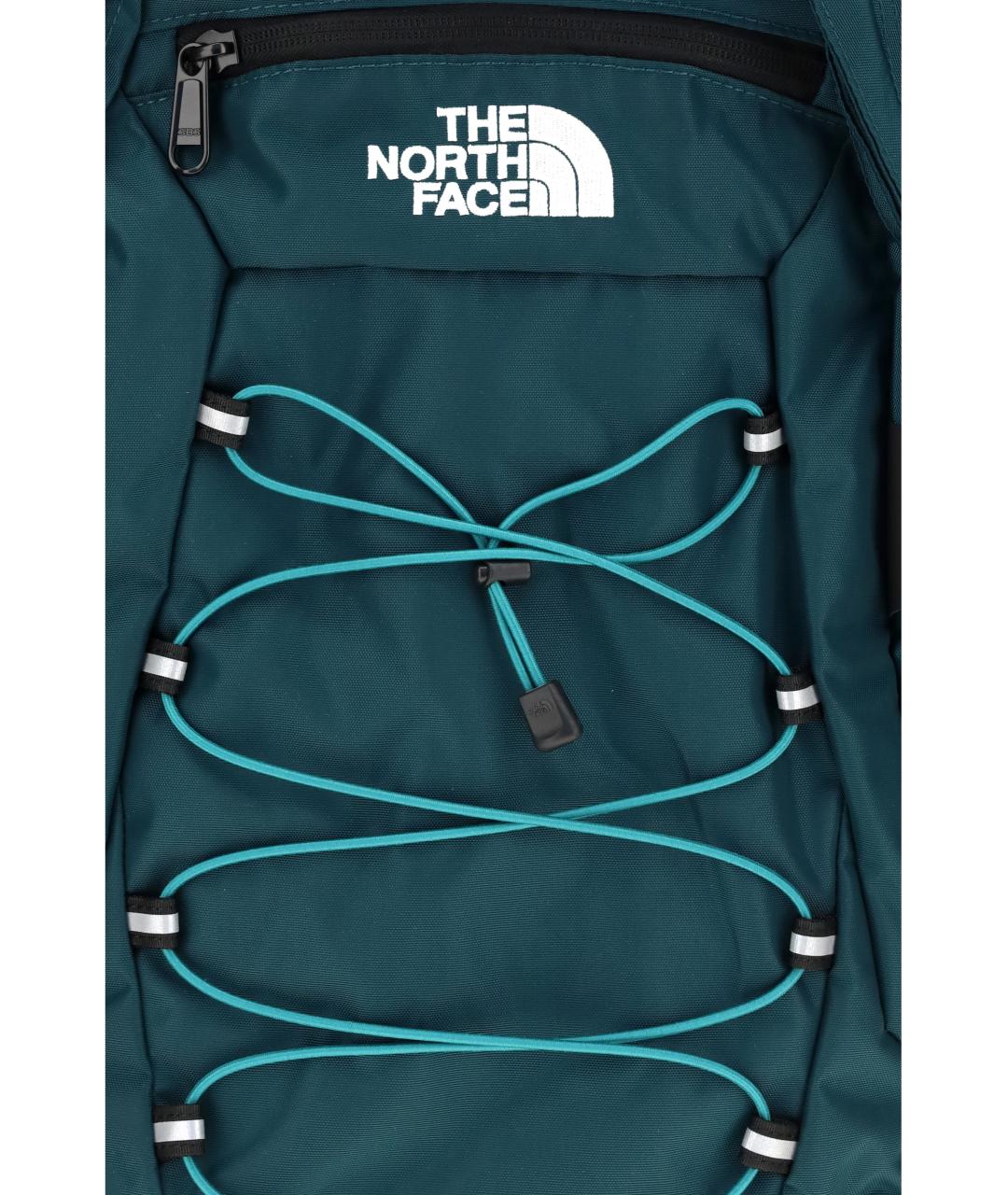 THE NORTH FACE Зеленый нейлоновый рюкзак, фото 3