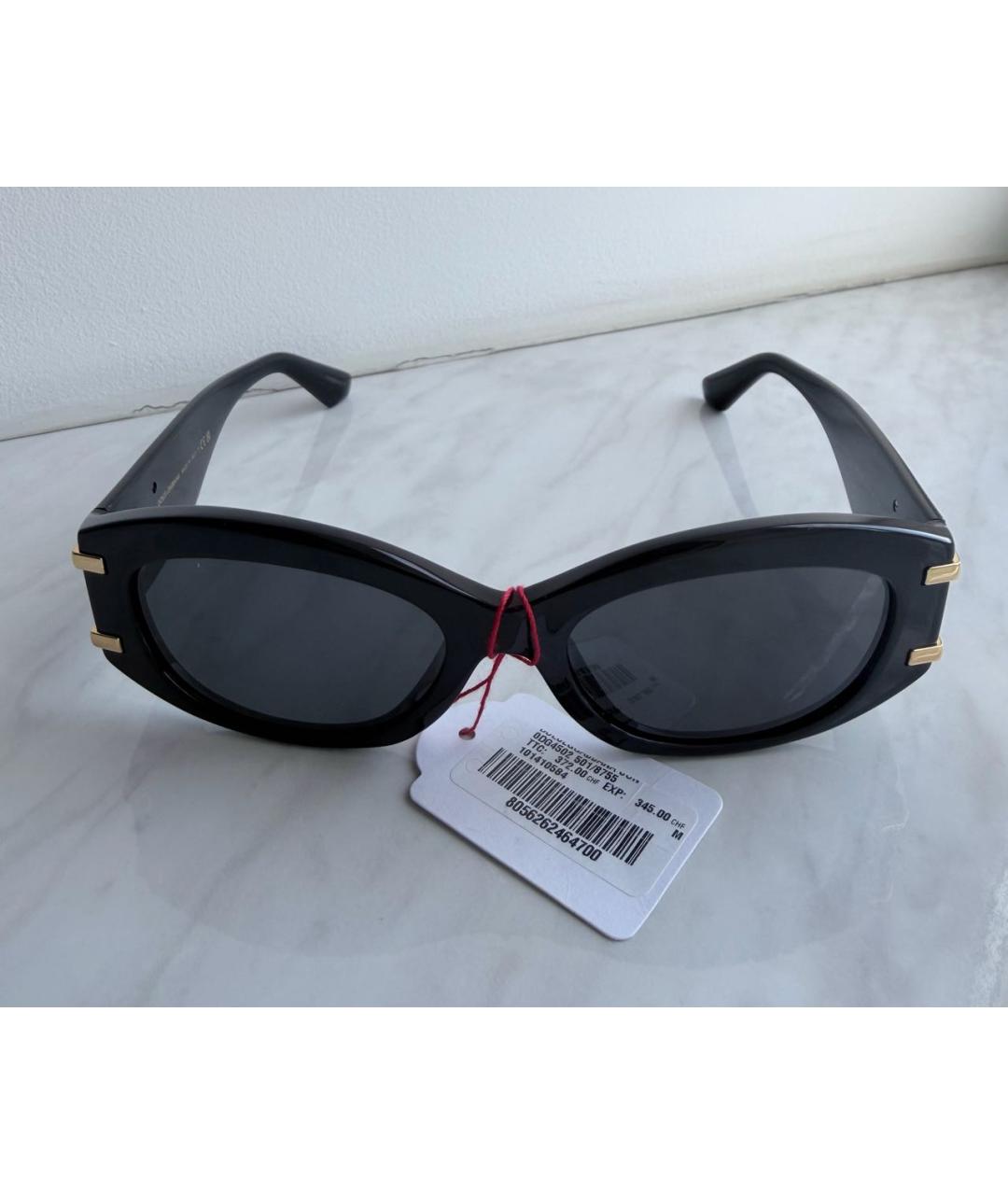 DOLCE&GABBANA Черные пластиковые солнцезащитные очки, фото 9