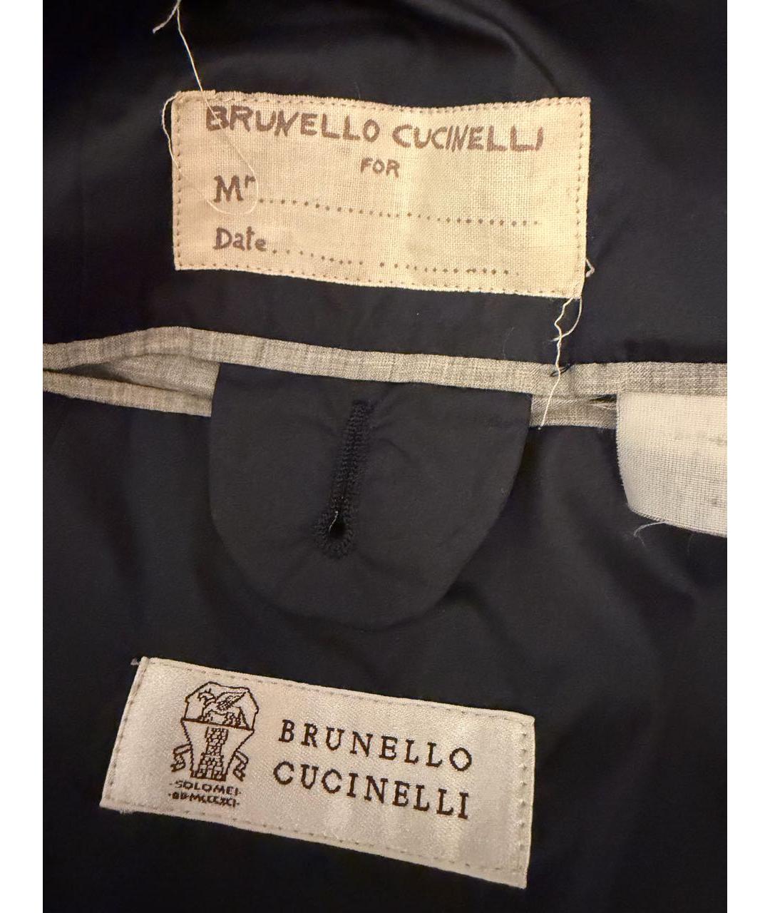 BRUNELLO CUCINELLI Полиэстеровый пиджак, фото 3