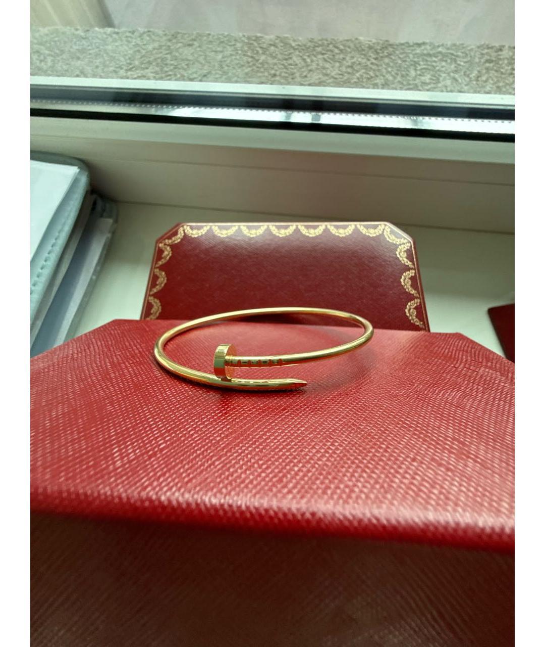 CARTIER Желтый браслет из желтого золота, фото 3