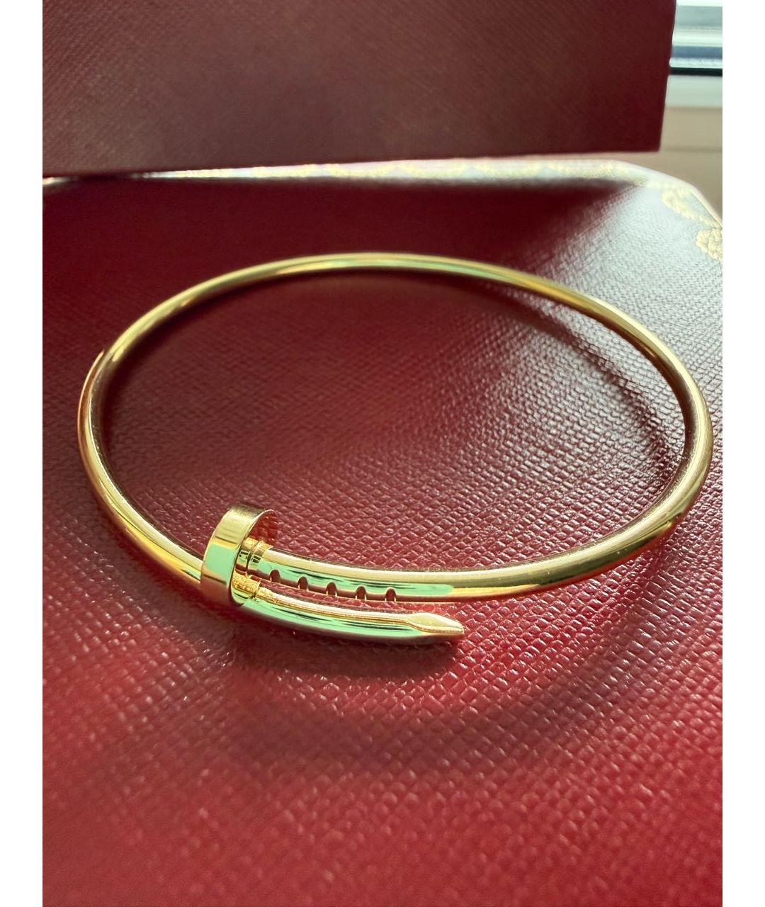 CARTIER Желтый браслет из желтого золота, фото 5