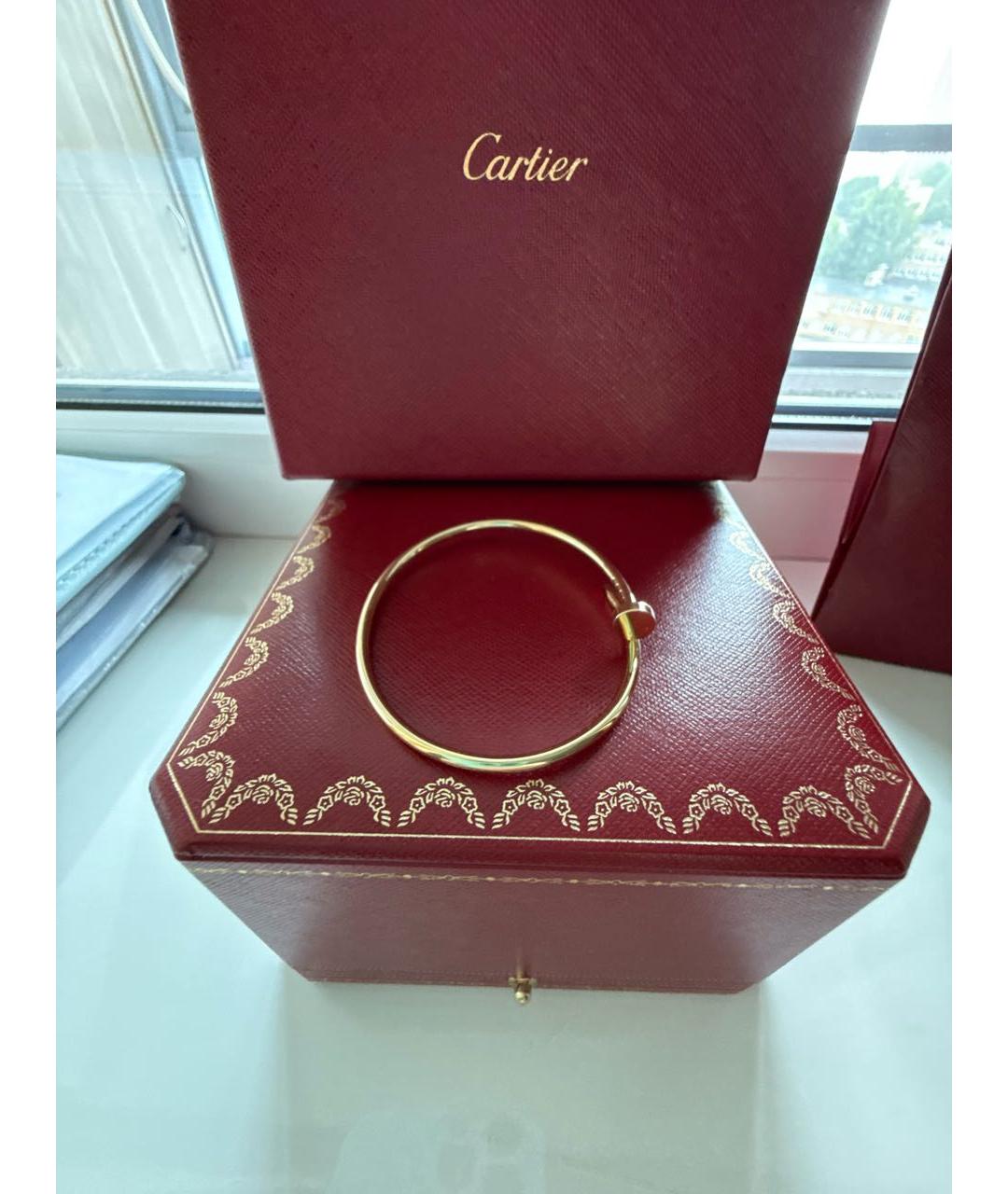 CARTIER Желтый браслет из желтого золота, фото 2