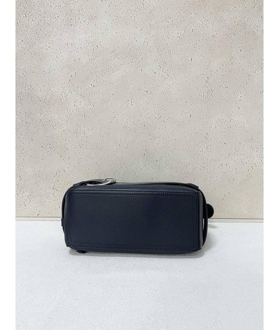 LOEWE Черная кожаная сумка тоут, фото 5