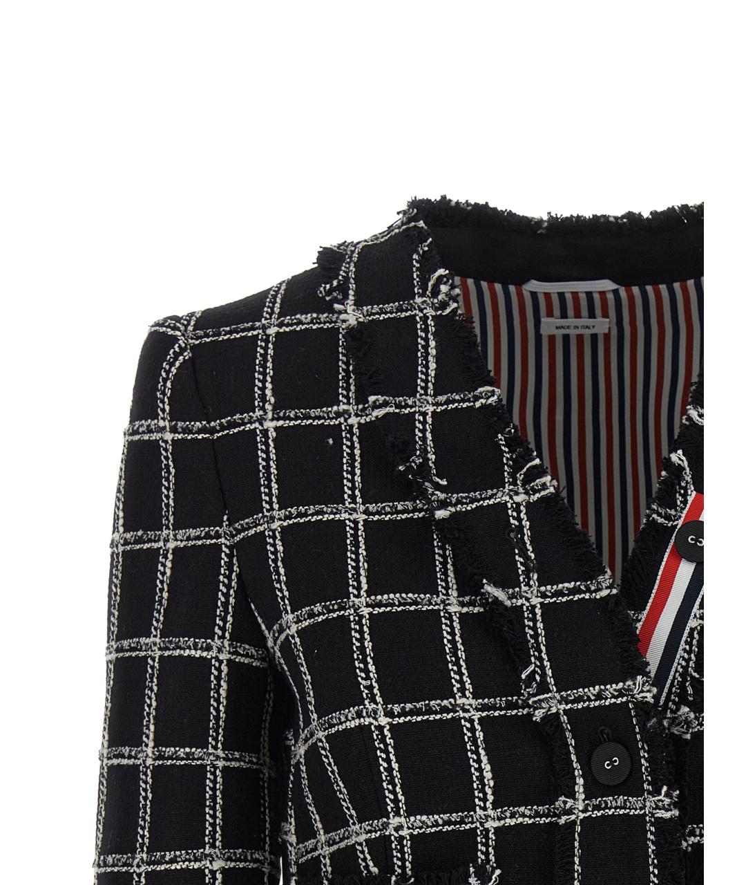 THOM BROWNE Мульти хлопковый жакет/пиджак, фото 3
