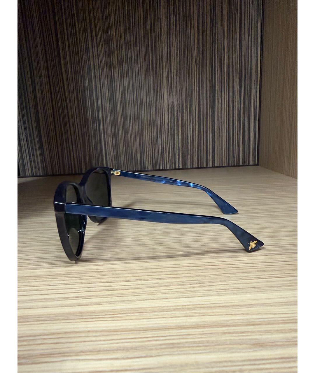 GUCCI Синие солнцезащитные очки, фото 3