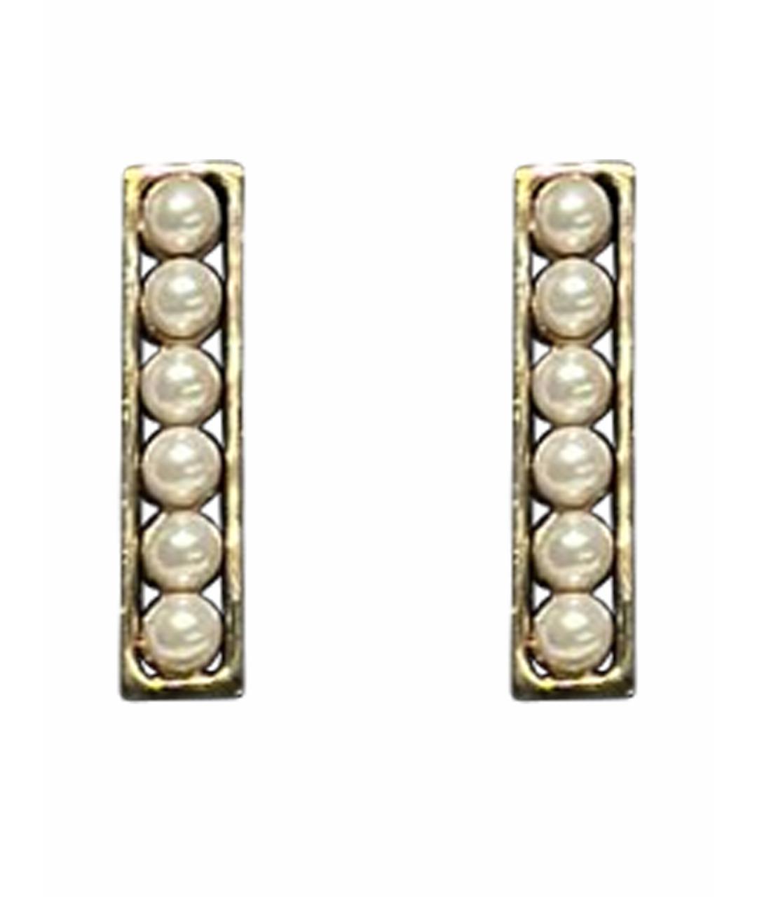 CHANEL Золотые серьги, фото 1