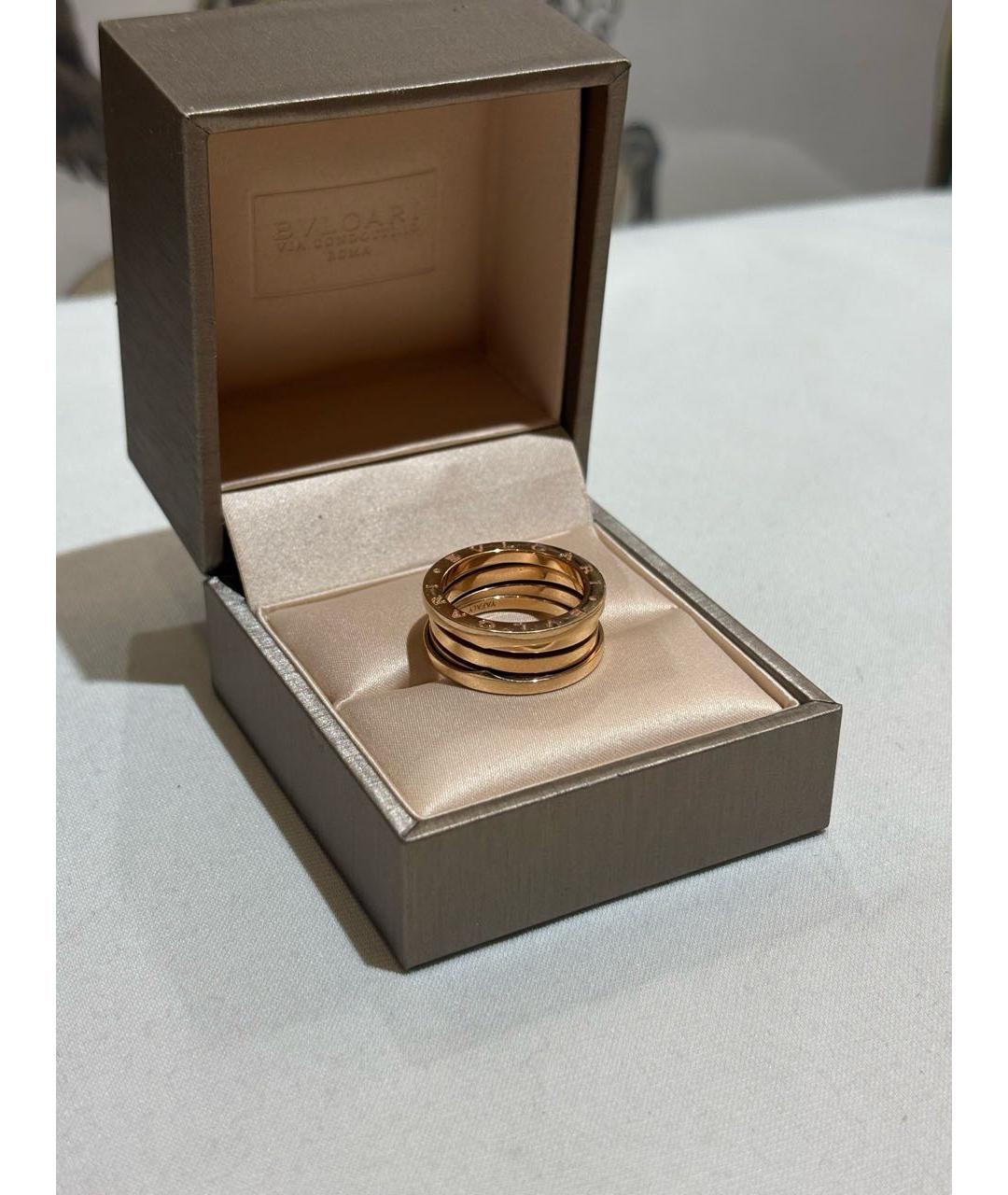 BVLGARI Золотое кольцо из розового золота, фото 3