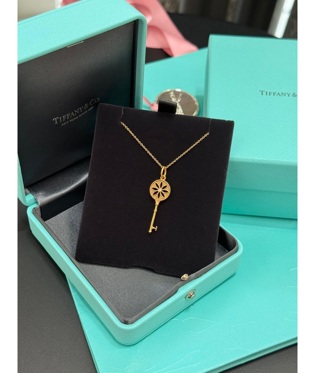TIFFANY&CO Золотое колье из розового золота, фото 4