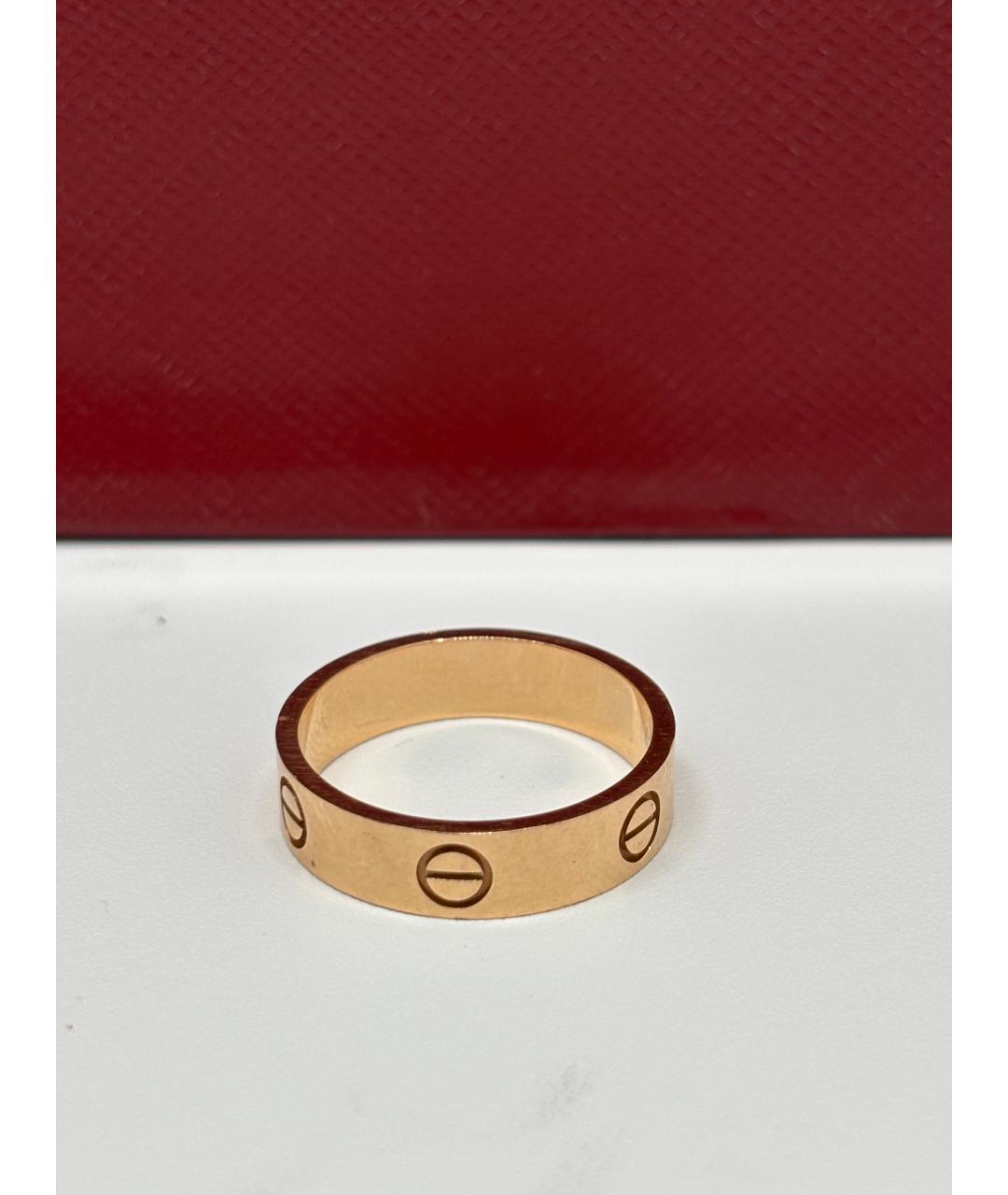 CARTIER Золотое кольцо из розового золота, фото 4
