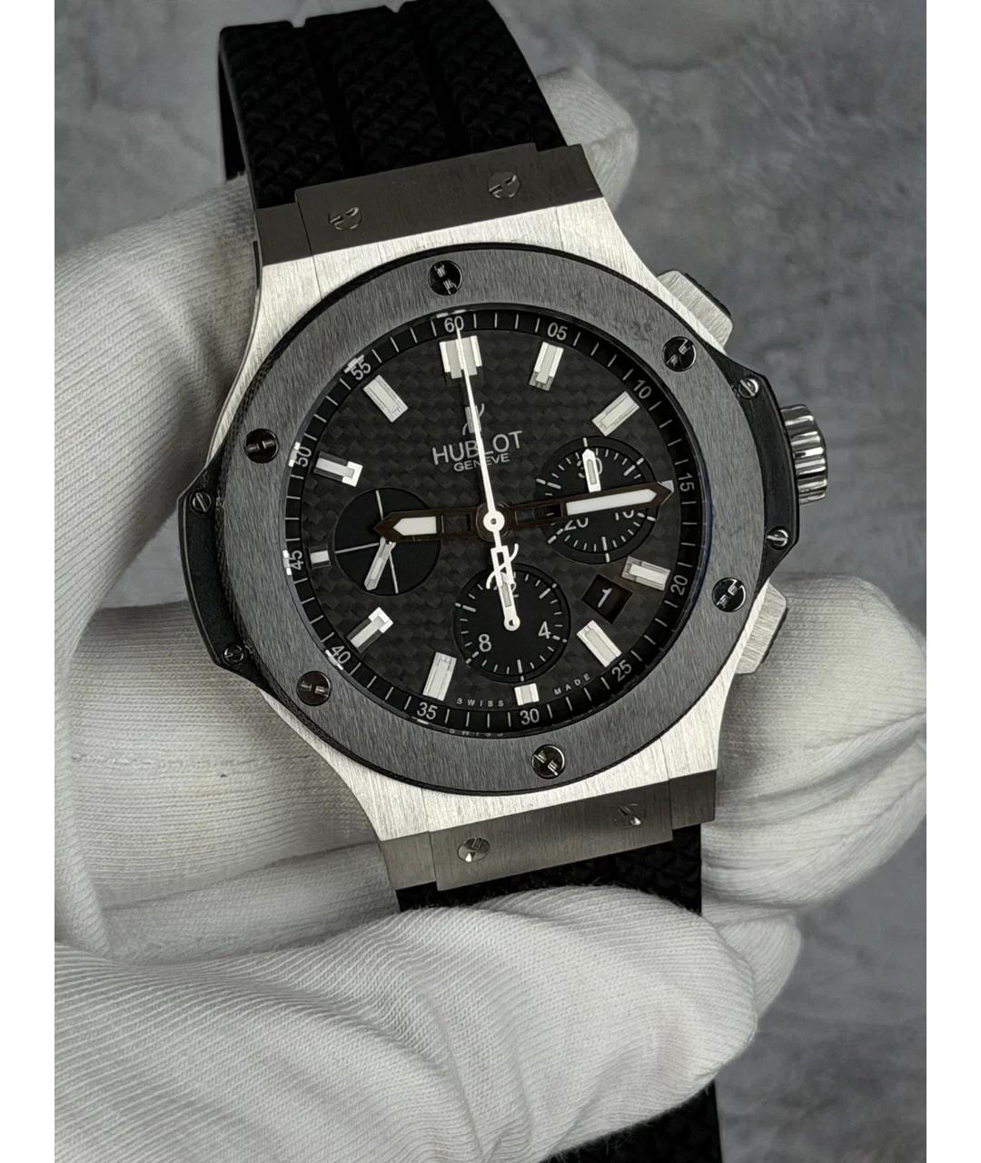 HUBLOT Черные металлические часы, фото 2