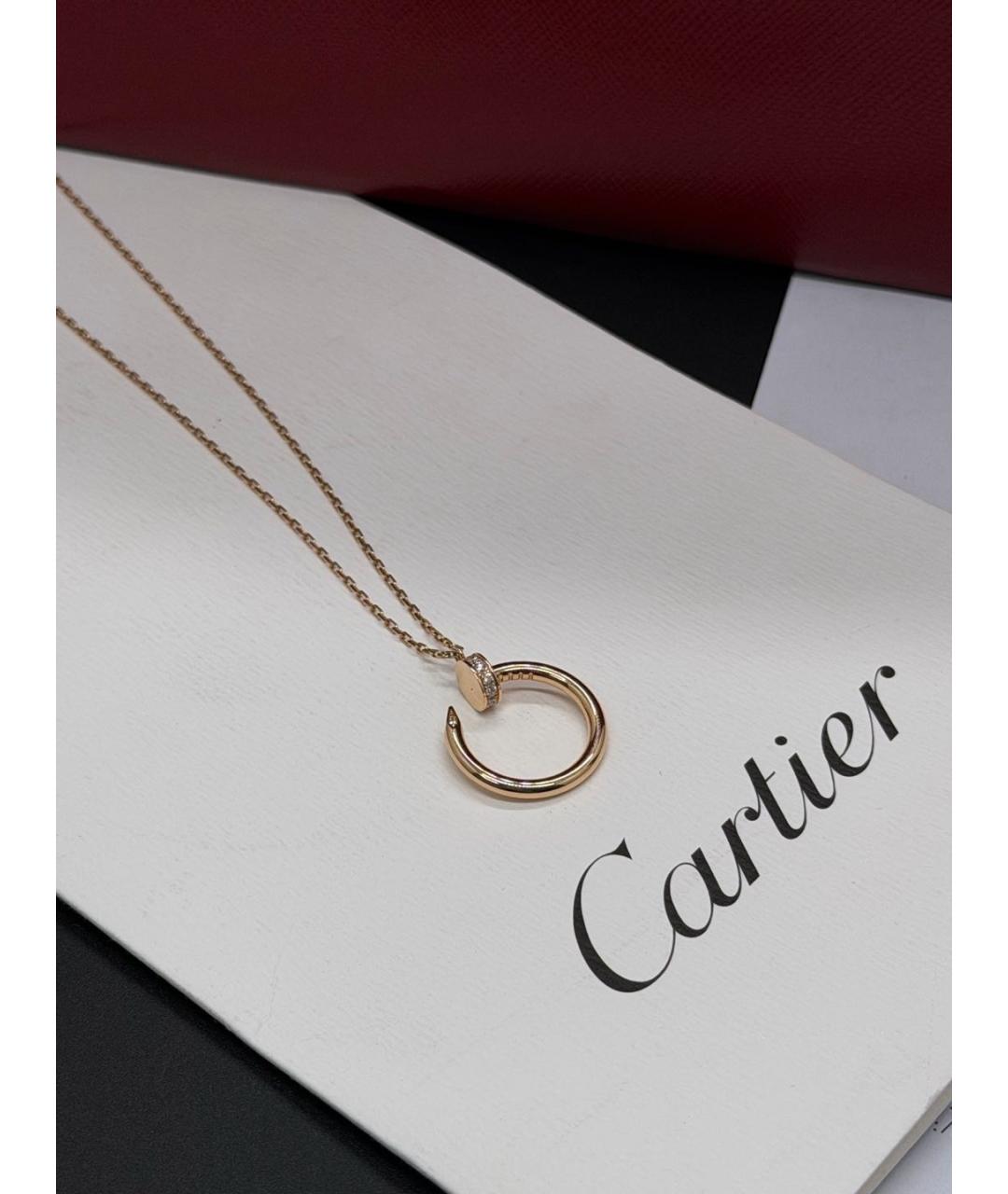 CARTIER Золотое колье из розового золота, фото 5