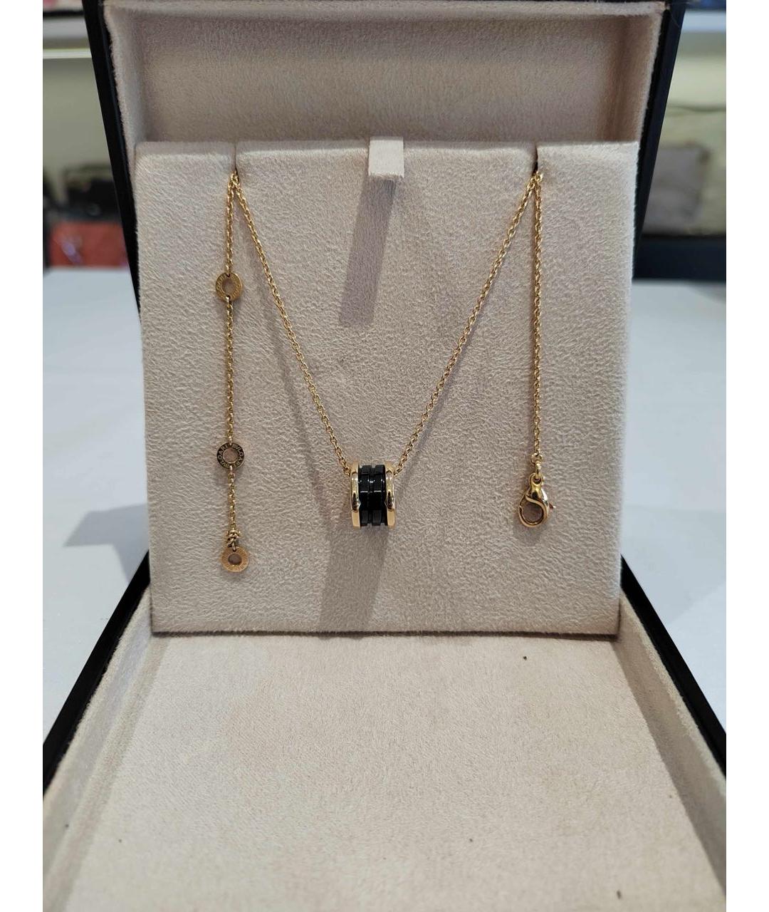 BVLGARI Золотое колье из розового золота, фото 3