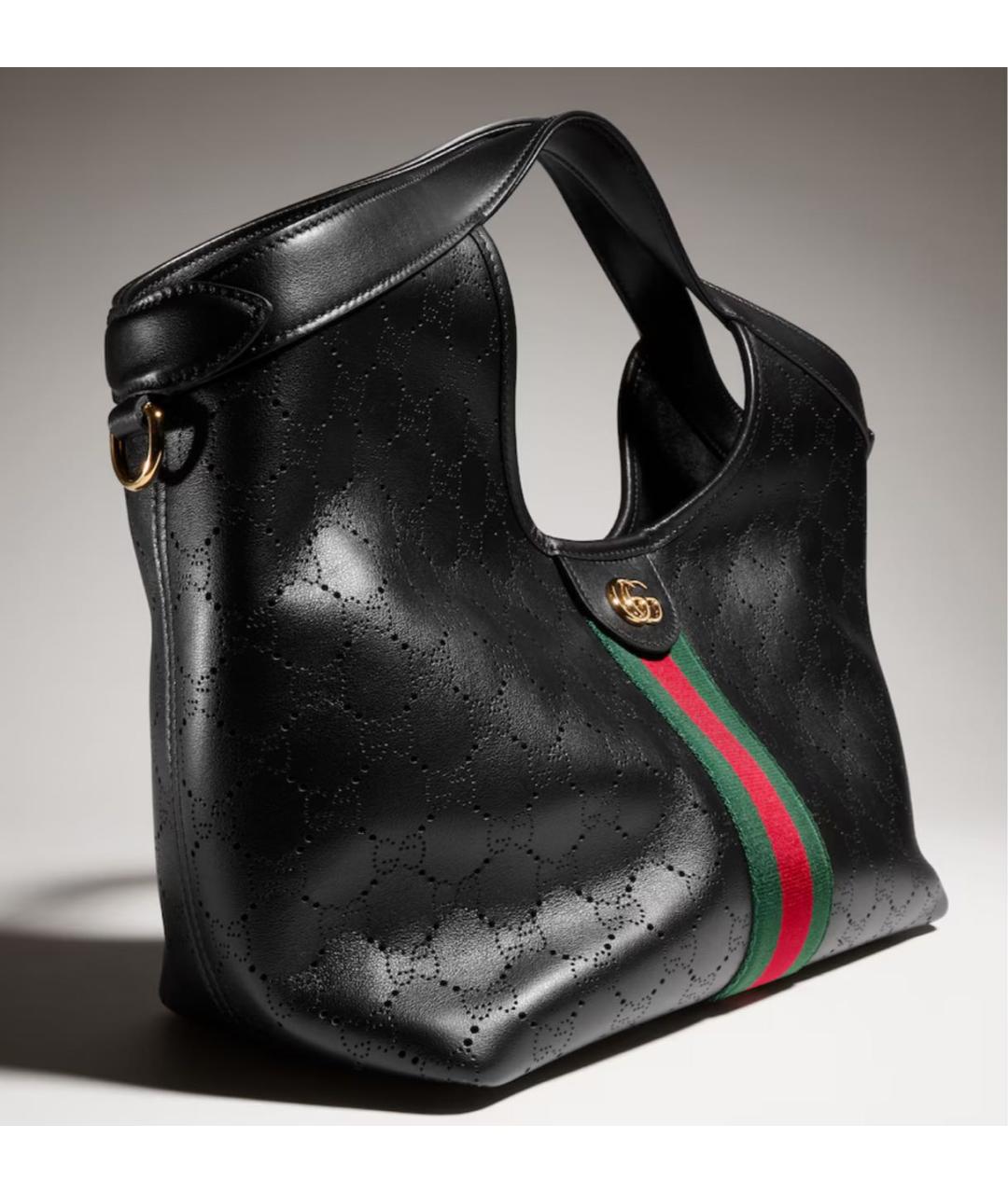 GUCCI Черная сумка тоут, фото 2