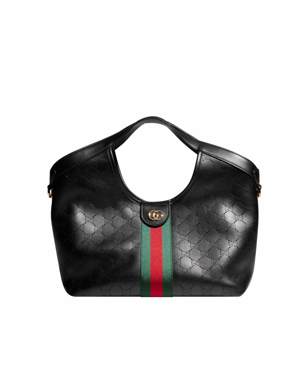 GUCCI Черная сумка тоут, фото 1