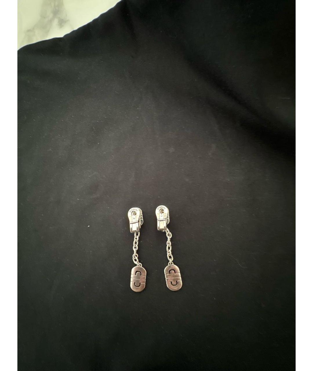 BVLGARI Белые серьги из белого золота, фото 2