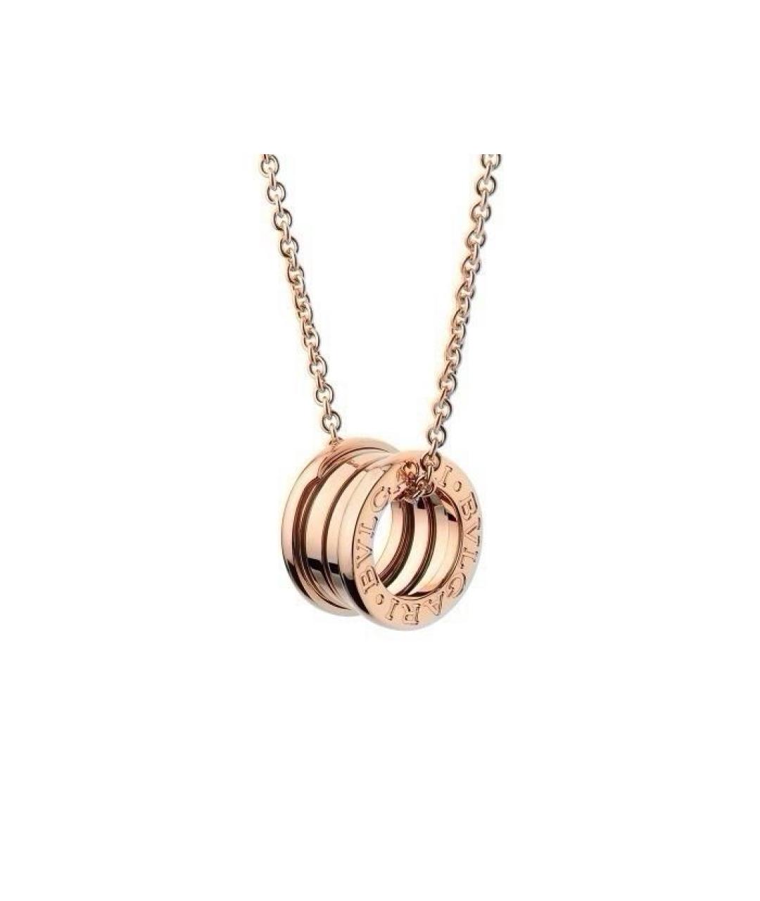 BVLGARI Золотое колье из розового золота, фото 2