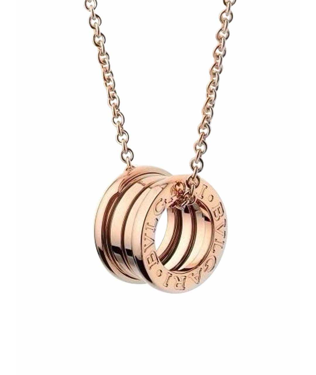 BVLGARI Золотое колье из розового золота, фото 1