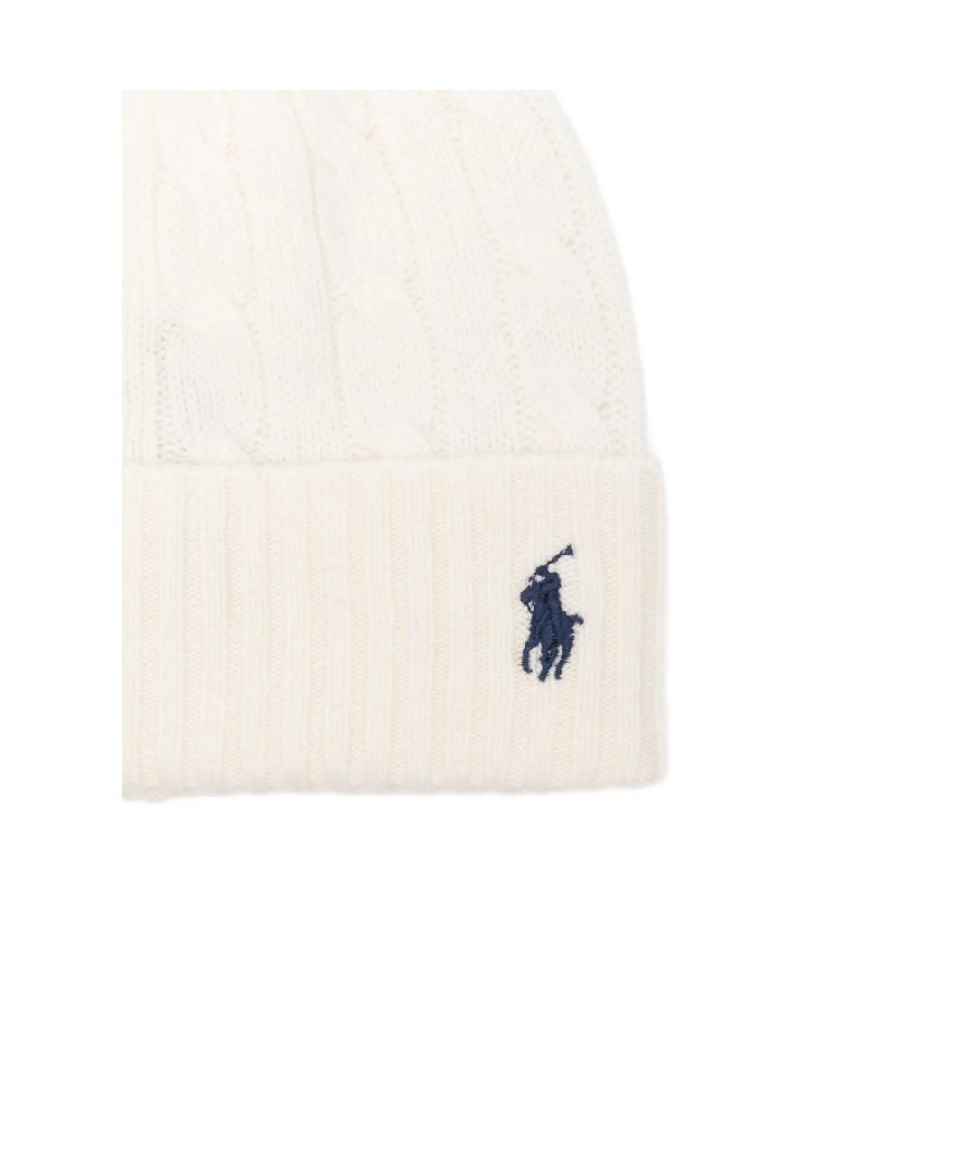 RALPH LAUREN Бежевая шерстяная шляпа, фото 3