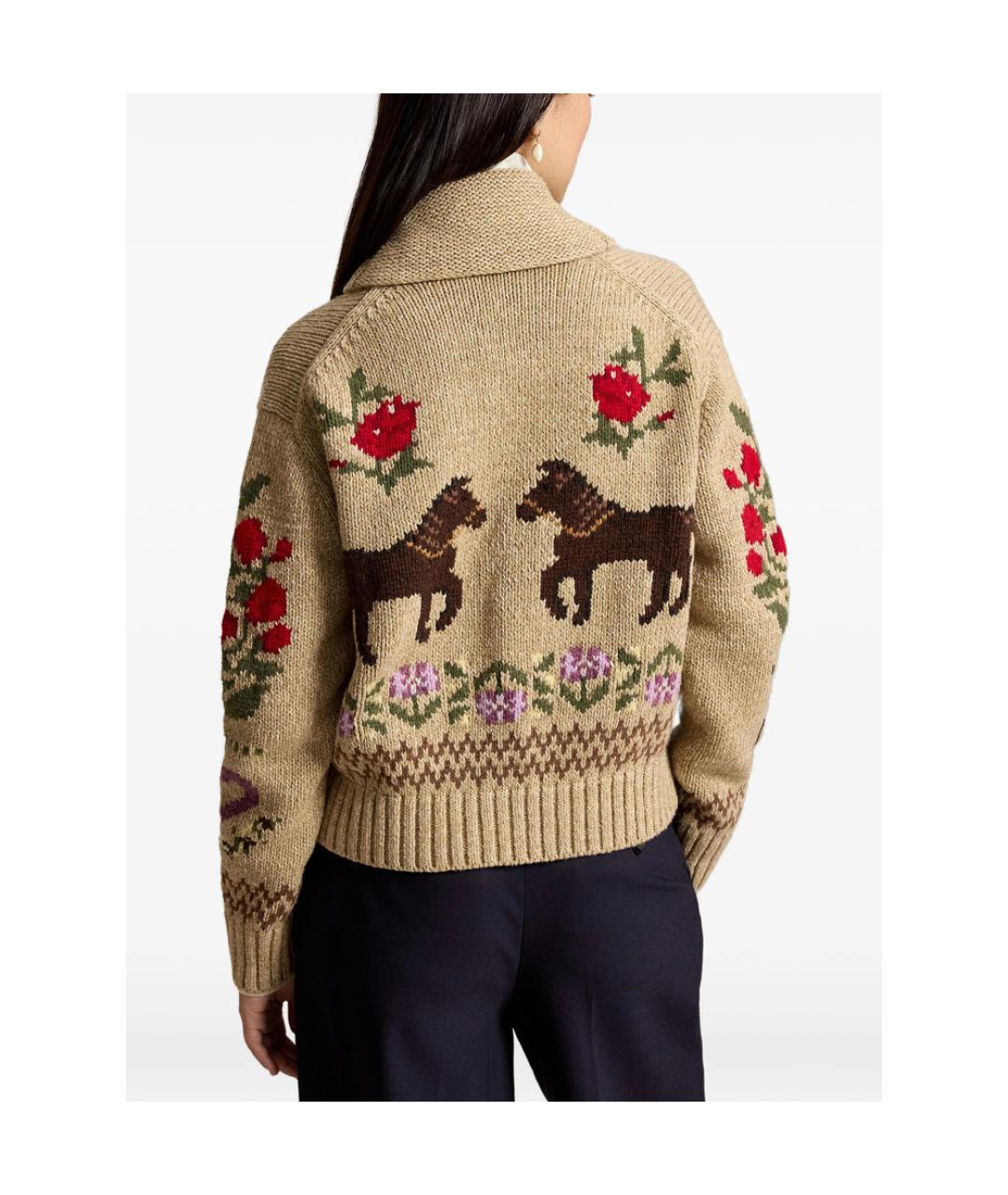 RALPH LAUREN Хлопковый кардиган, фото 2