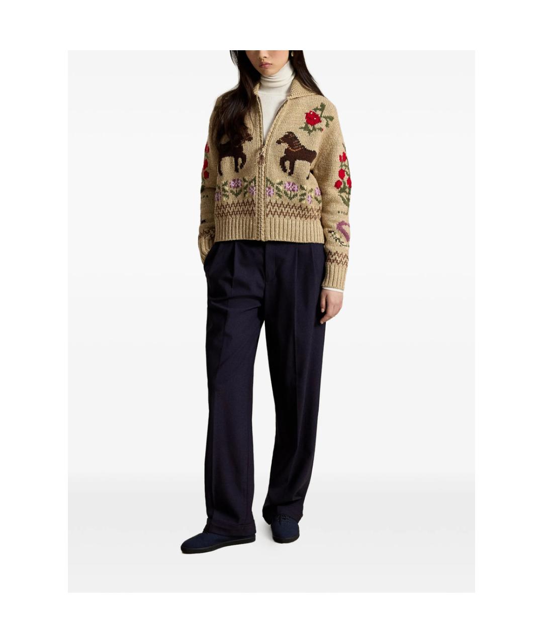 RALPH LAUREN Хлопковый кардиган, фото 6