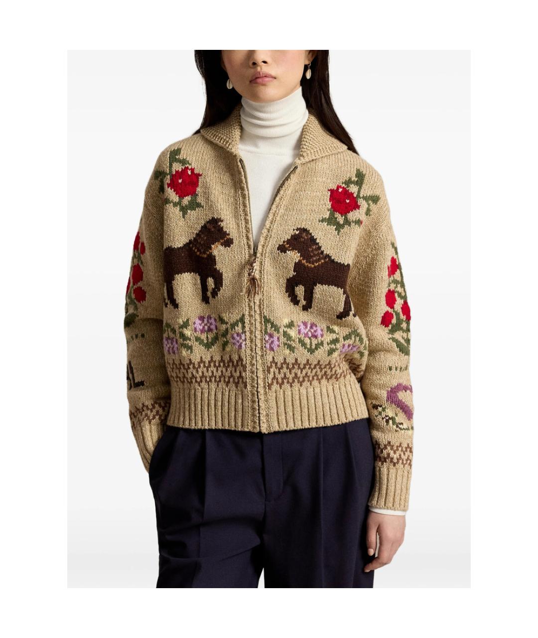 RALPH LAUREN Хлопковый кардиган, фото 3