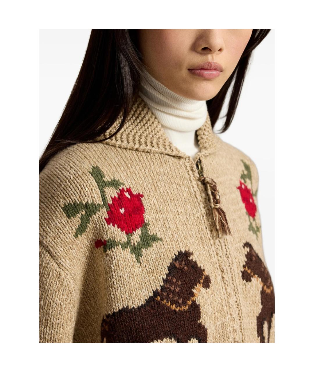 RALPH LAUREN Хлопковый кардиган, фото 5