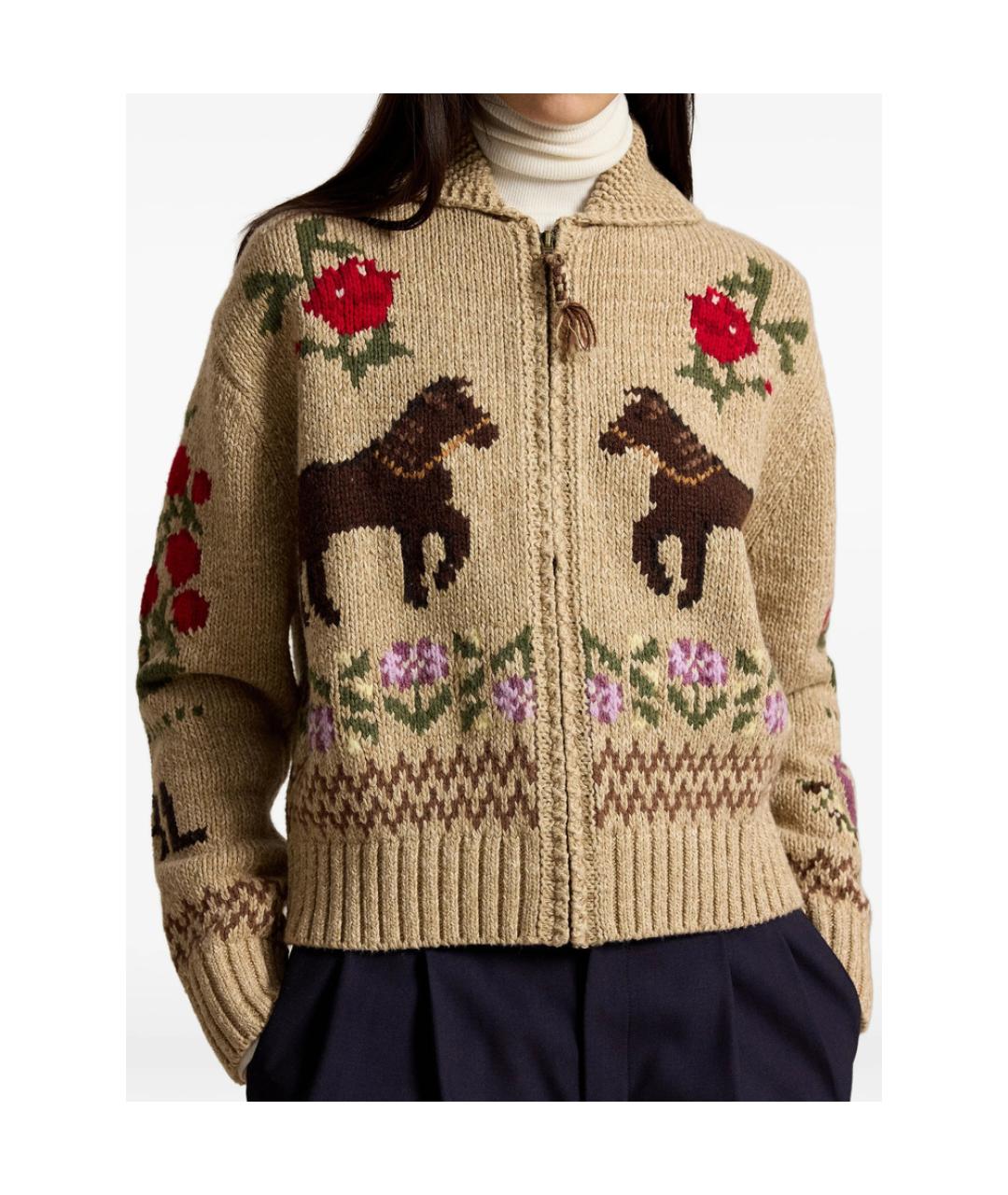 RALPH LAUREN Хлопковый кардиган, фото 4