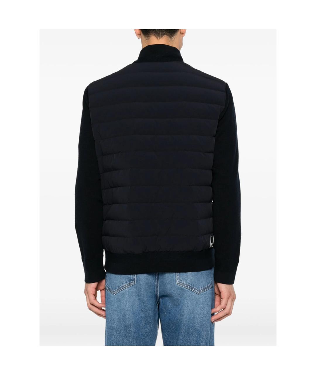 EMPORIO ARMANI Синий пуховик, фото 3