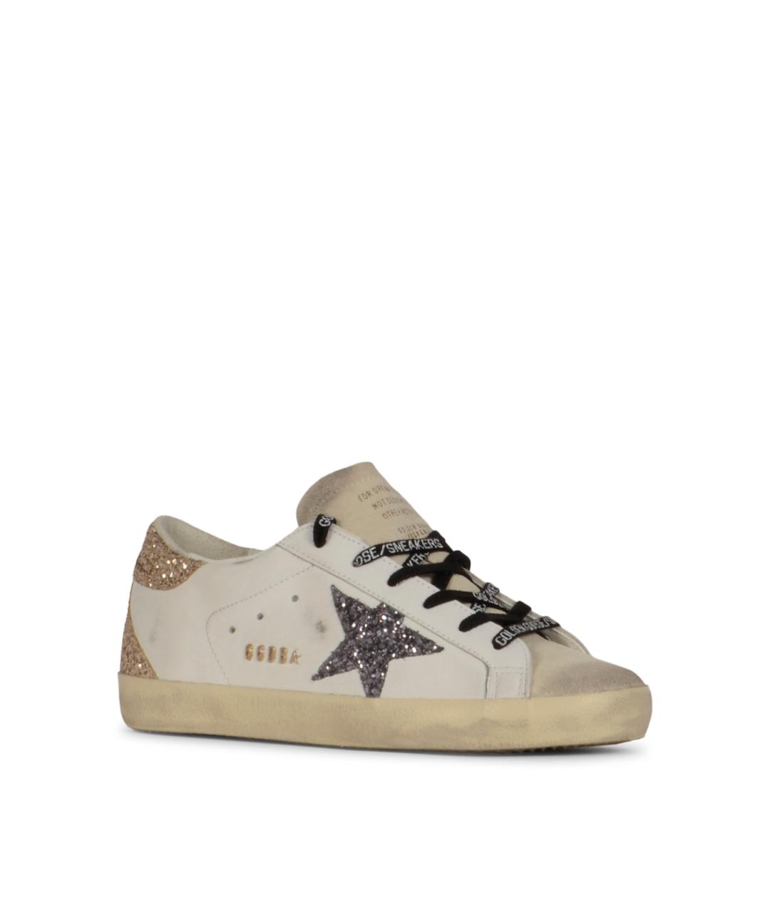 GOLDEN GOOSE Мульти кожаные кроссовки, фото 2