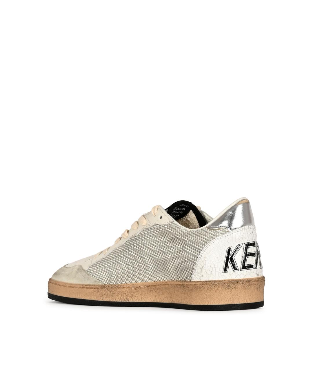 GOLDEN GOOSE Белые низкие кроссовки / кеды, фото 3