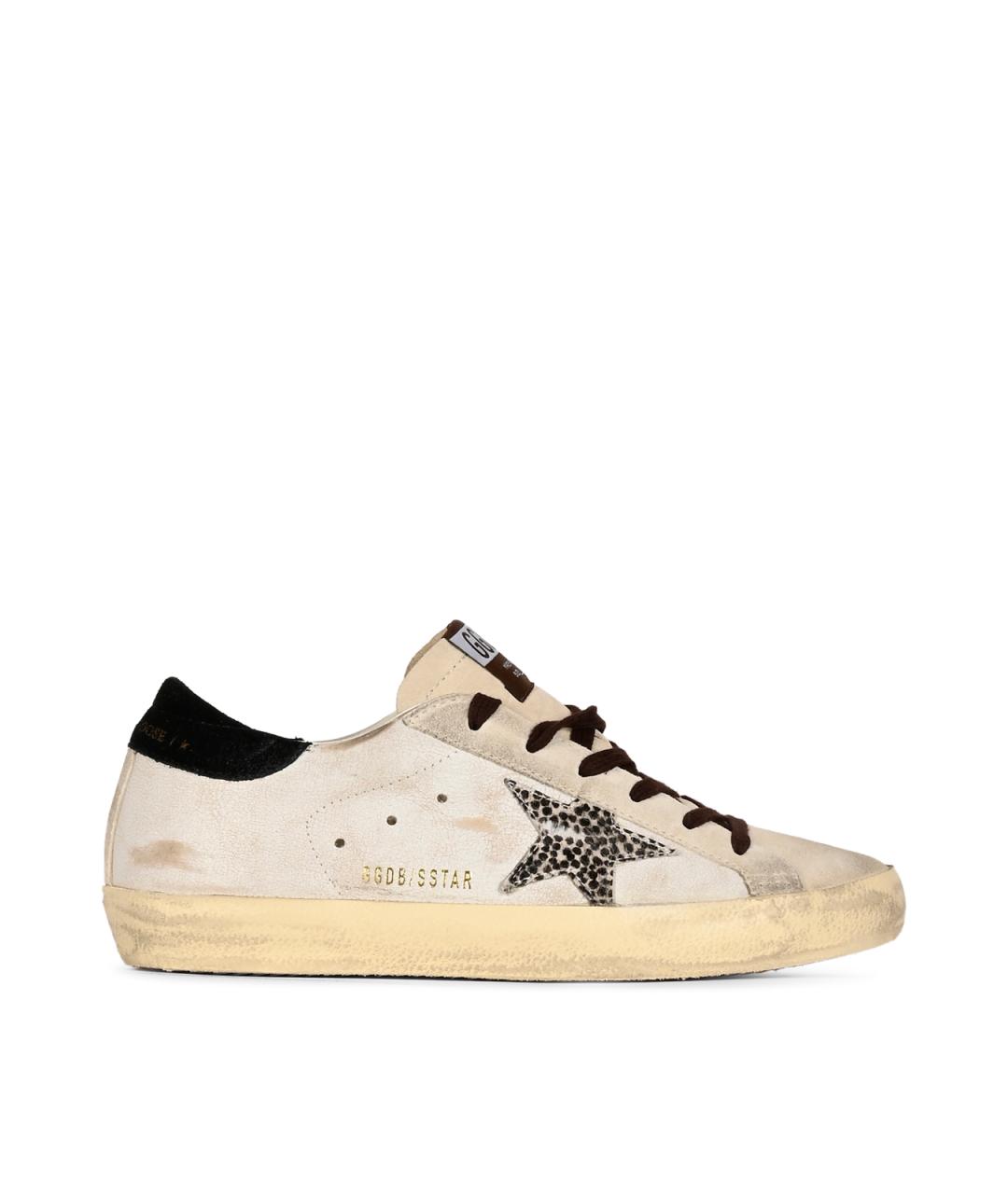 GOLDEN GOOSE Белые кроссовки, фото 1