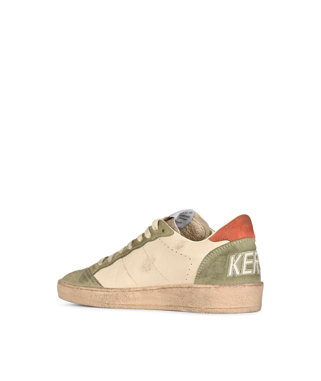 GOLDEN GOOSE Серые синтетические кроссовки, фото 5