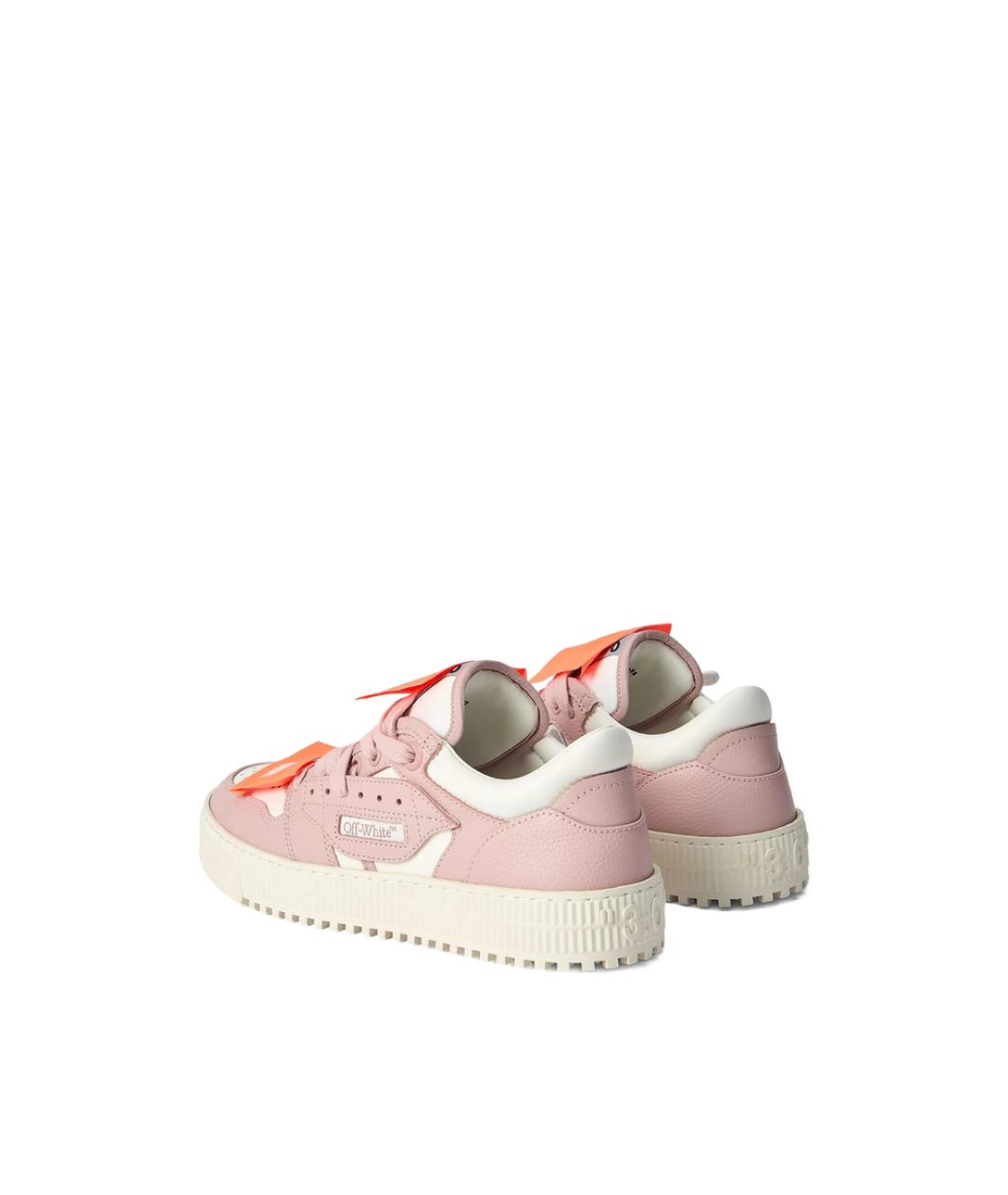 OFF-WHITE Розовые кроссовки, фото 3