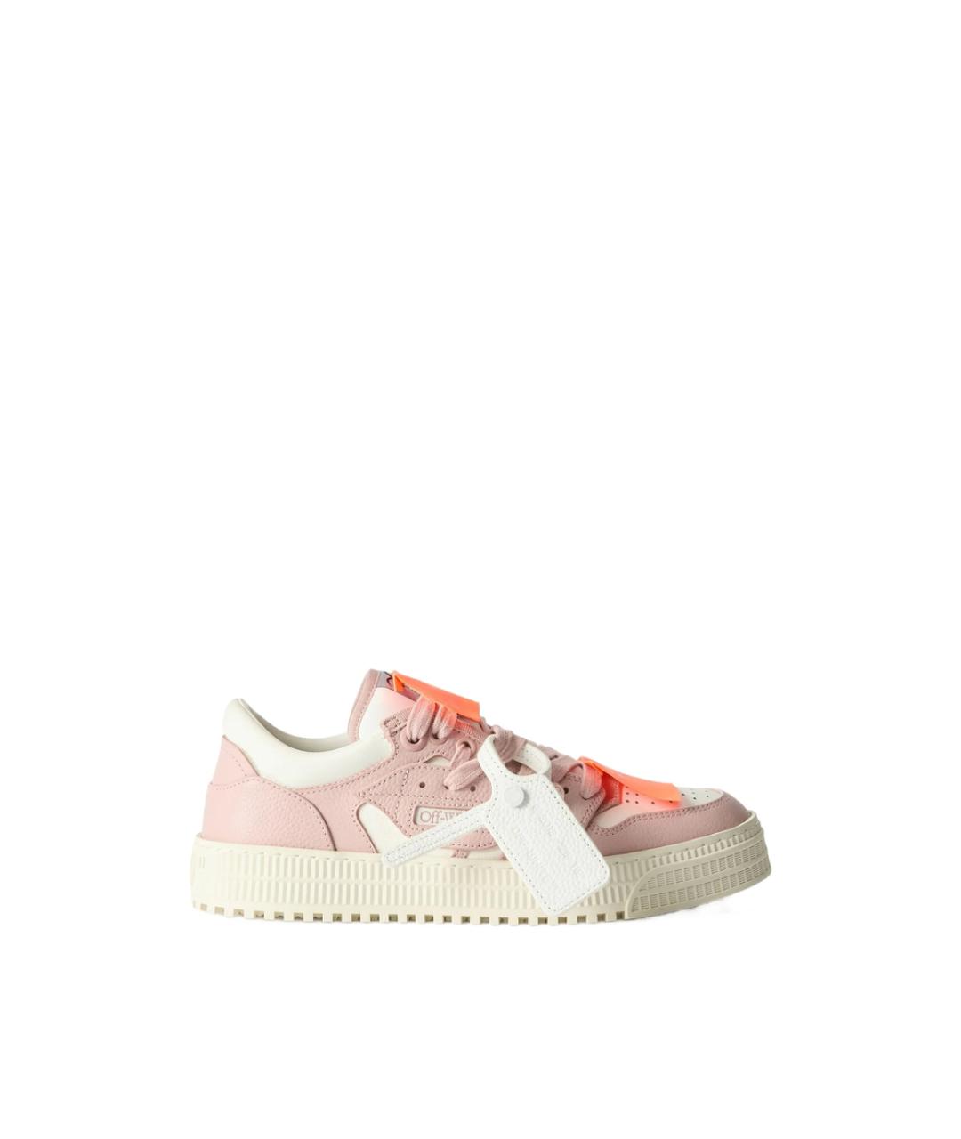 OFF-WHITE Розовые кроссовки, фото 1