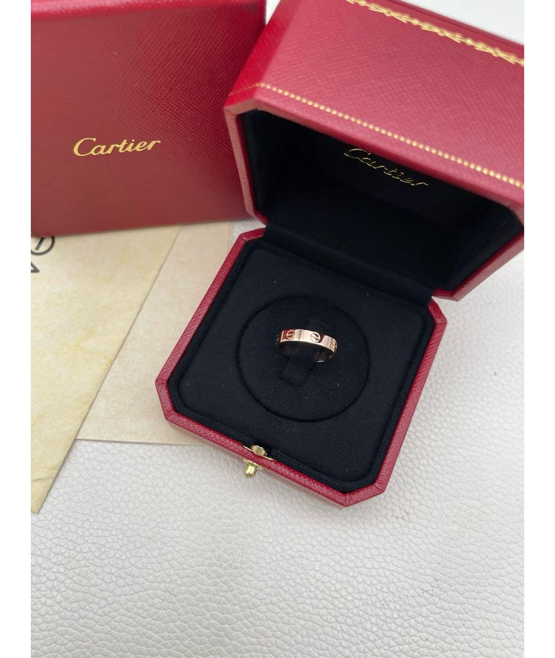 CARTIER Золотое кольцо из розового золота, фото 5