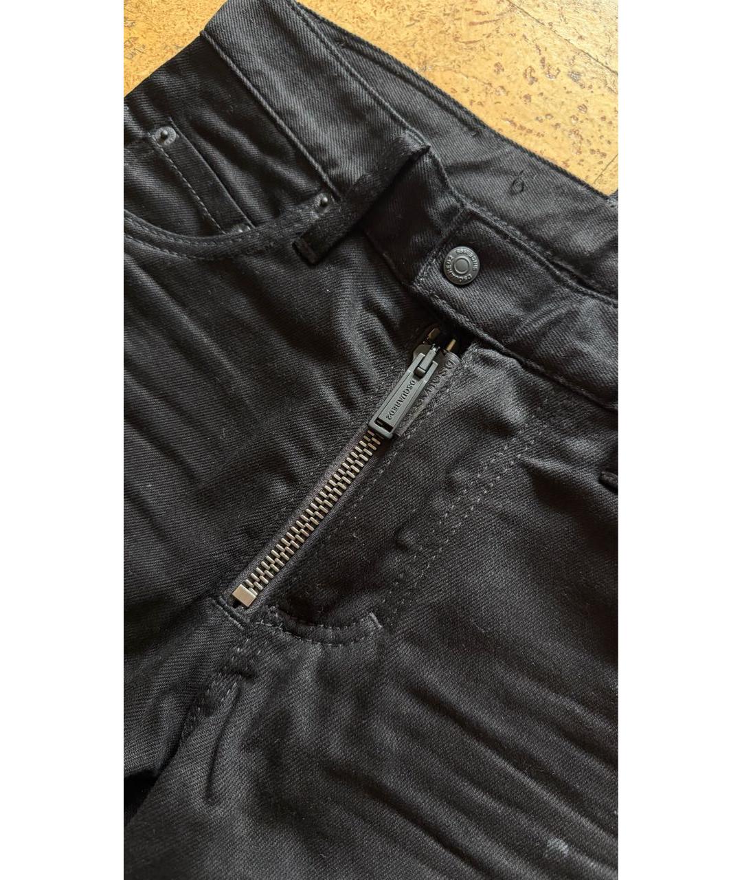 DSQUARED2 Черные джинсы скинни, фото 3