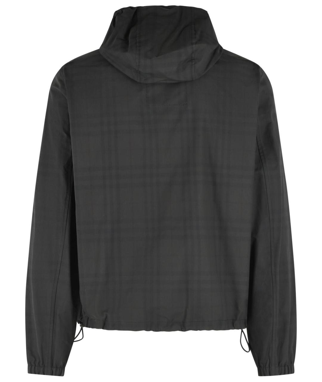 BURBERRY Коричневая хлопковая куртка, фото 3