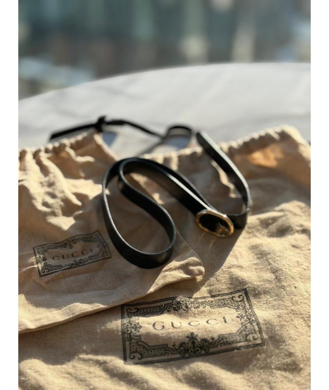 GUCCI Бежевая кожаная сумка через плечо, фото 5
