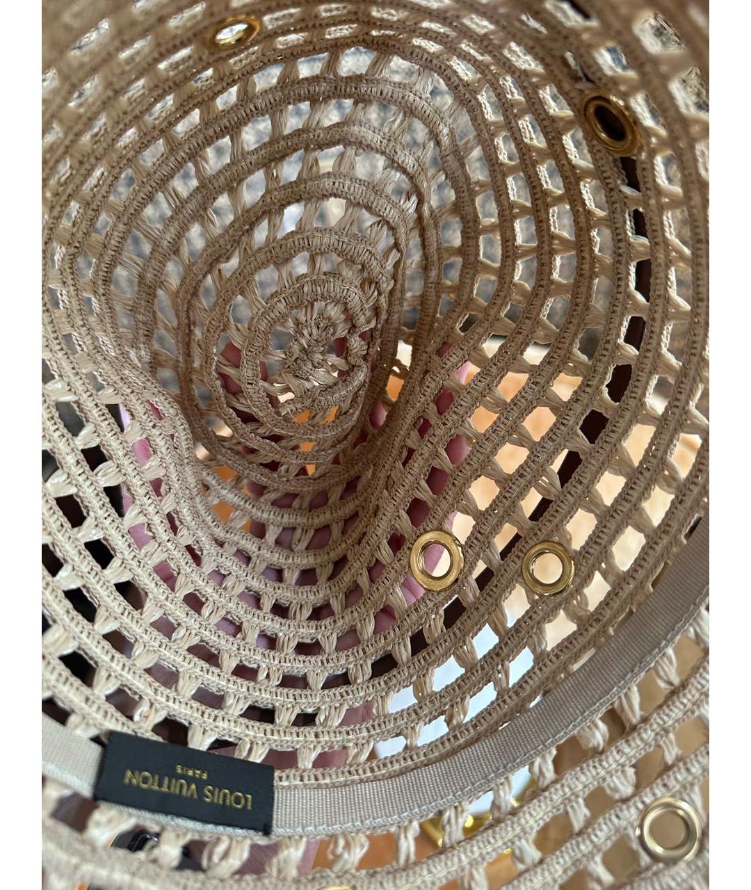 LOUIS VUITTON Соломенная шляпа, фото 4