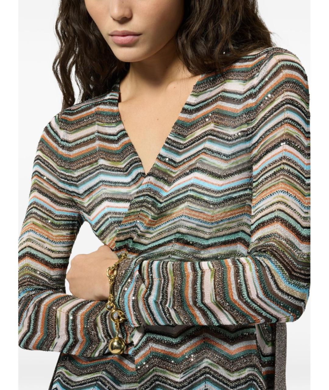 MISSONI Мульти кардиган, фото 2