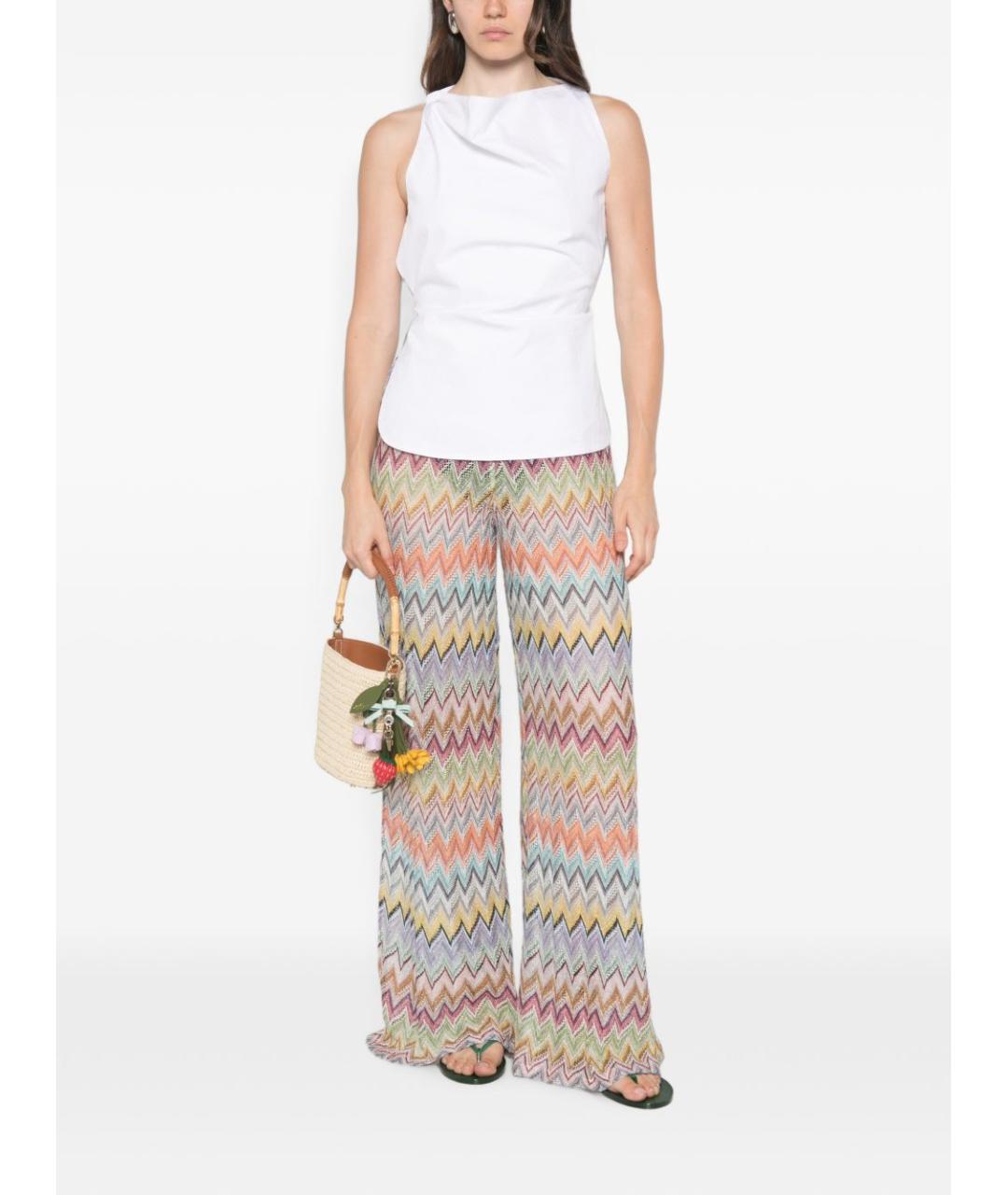 MISSONI Мульти прямые брюки, фото 4