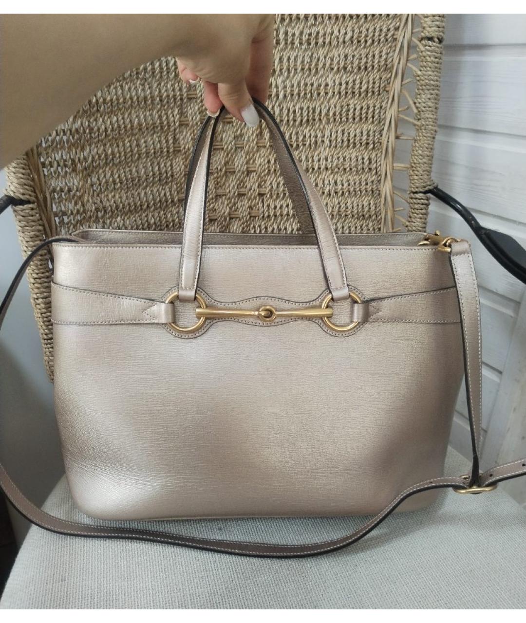 GUCCI Кожаная сумка через плечо, фото 9